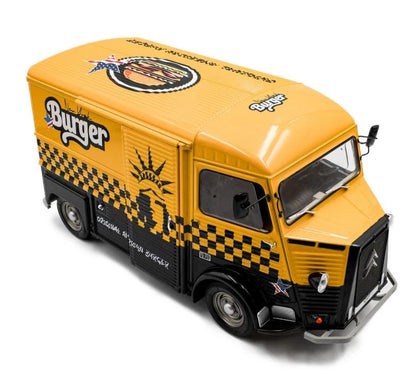 SOLIDO-Citroën HY Food Truck Burger 1969 (S1804822)