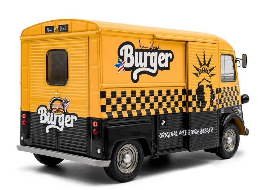 SOLIDO-Citroën HY Food Truck Burger 1969 (S1804822)
