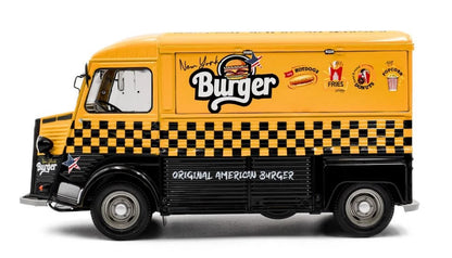 SOLIDO-Citroën HY Food Truck Burger 1969 (S1804822)