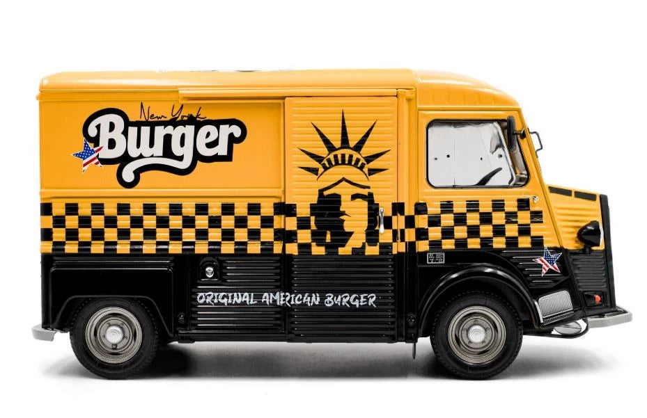 SOLIDO-Citroën HY Food Truck Burger 1969 (S1804822)
