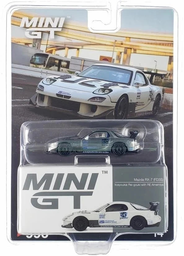CHASE CARS-MINI GT-Mazda RX-7 (FD3S) Itosyoukai Rei-gouki  MGT00996-CHASE