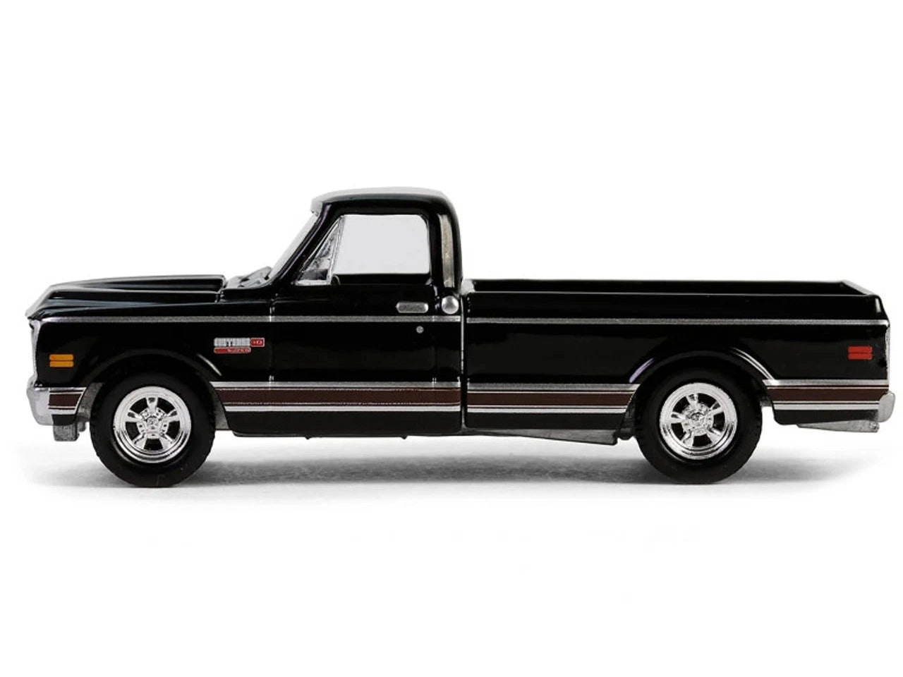 1972 Chevrolet Cheyenne C10 Short Bed Black (GL30546)