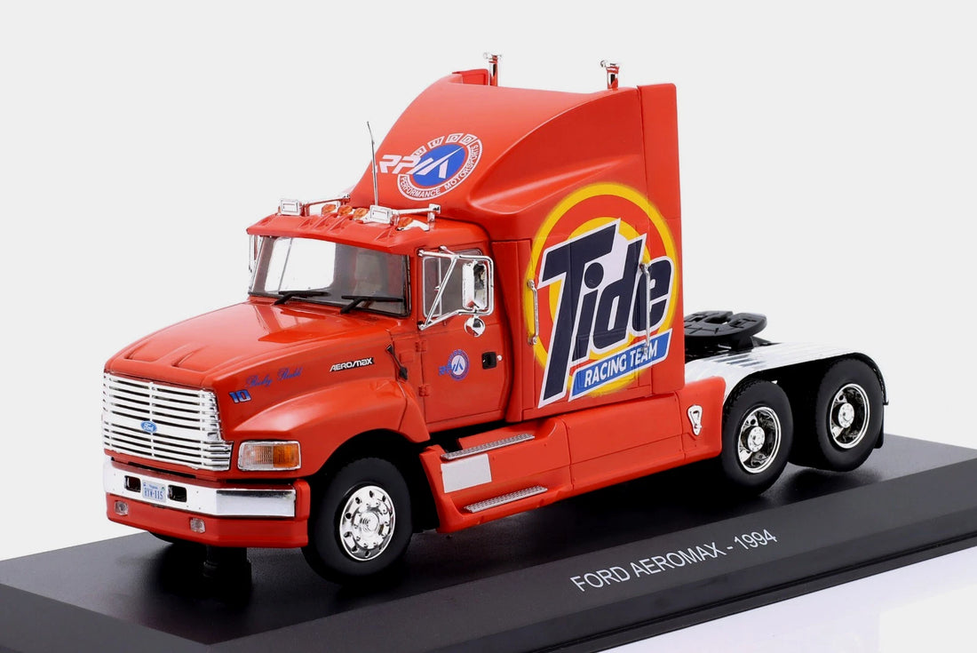 IXO MODEL 1:43- 1994 FORD AEROMAX NASCAR TIDE RACING TEAM TRUCK RICKY RUDD