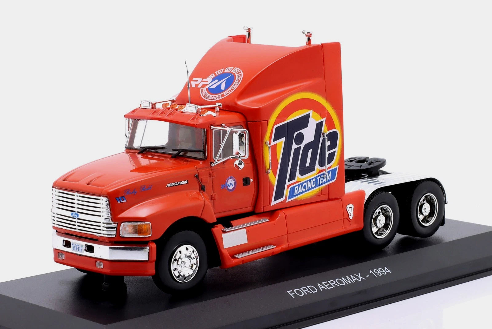 IXO MODEL 1:43- 1994 FORD AEROMAX NASCAR TIDE RACING TEAM TRUCK RICKY RUDD