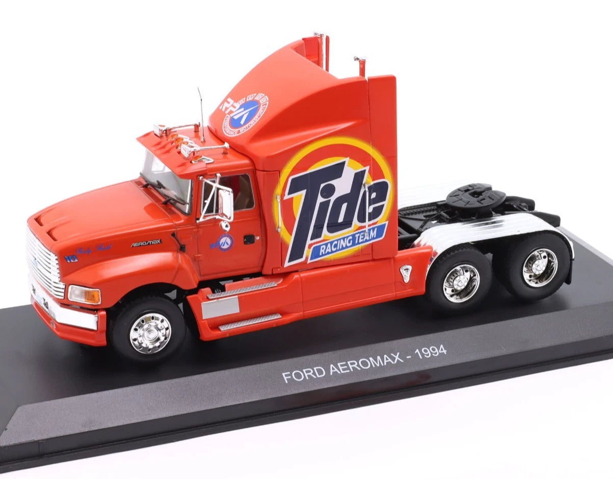 IXO MODEL 1:43- 1994 FORD AEROMAX NASCAR TIDE RACING TEAM TRUCK RICKY RUDD