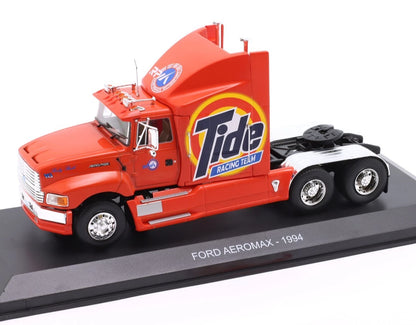 IXO MODEL 1:43- 1994 FORD AEROMAX NASCAR TIDE RACING TEAM TRUCK RICKY RUDD