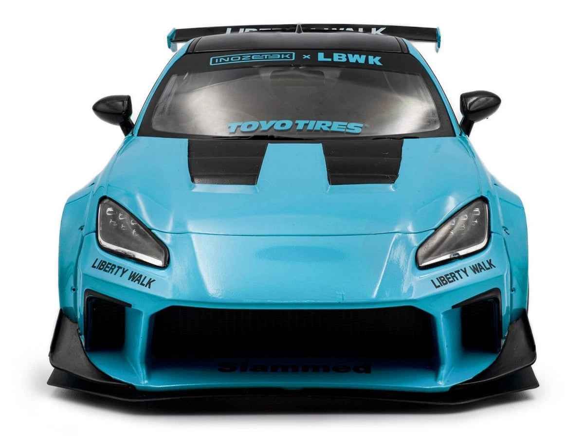 SOLIDO-2024 Toyota GR86 Liberty Walk Body Kit Baby Blue S1813601