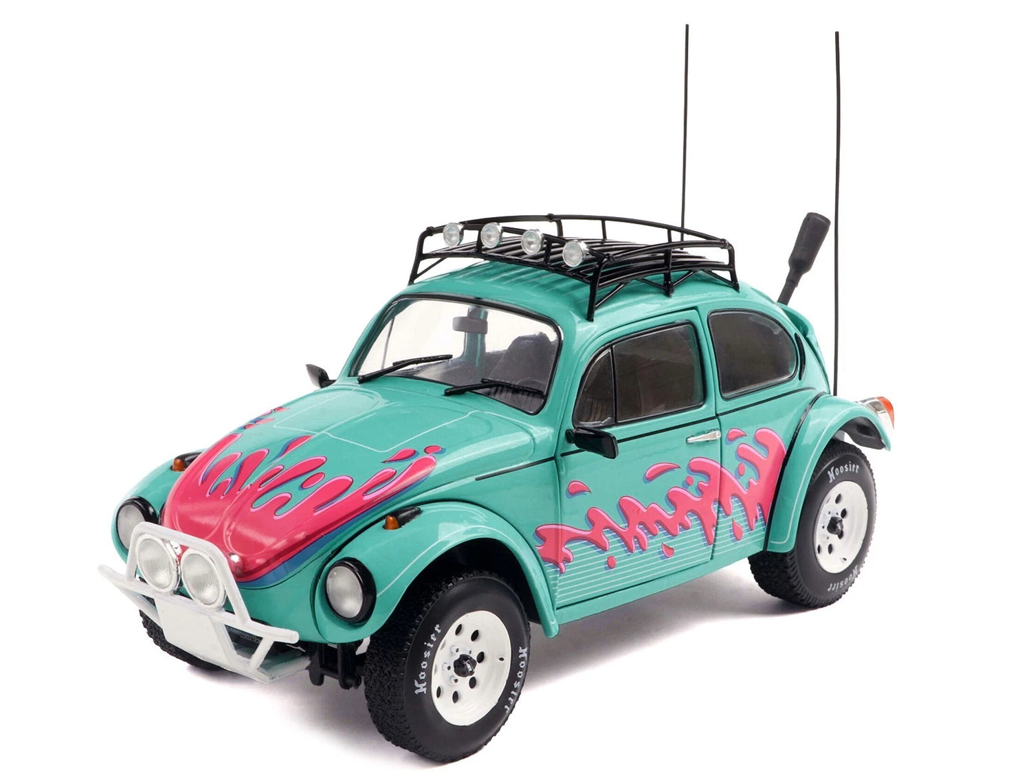 SOLIDO-1976 Volkswagen Beetle All Road – Miami Green  (S1809604)