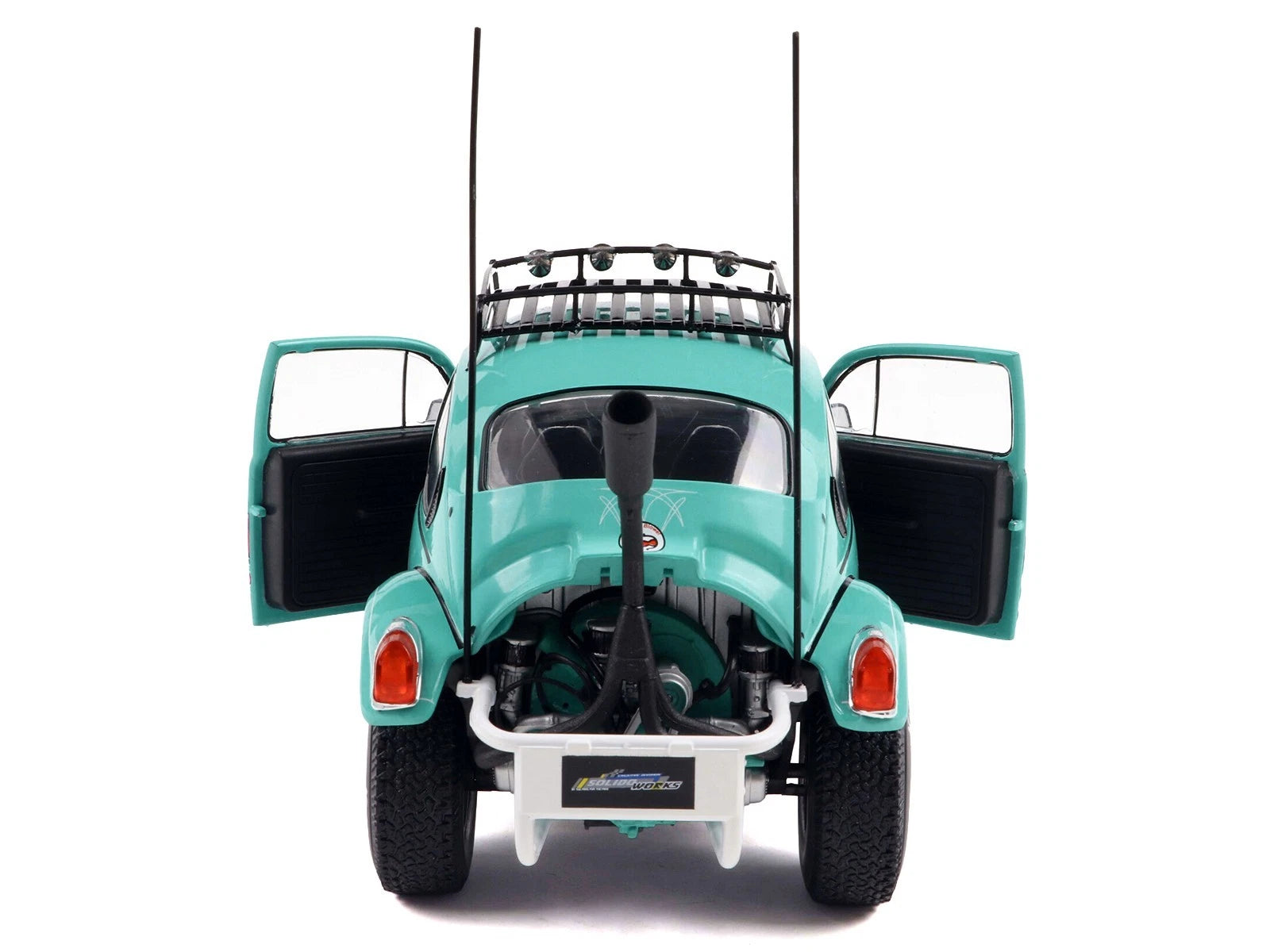 SOLIDO-1976 Volkswagen Beetle All Road – Miami Green  (S1809604)