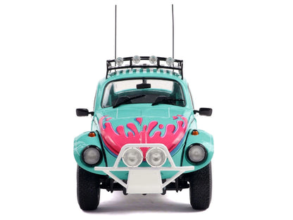 SOLIDO-1976 Volkswagen Beetle All Road – Miami Green  (S1809604)