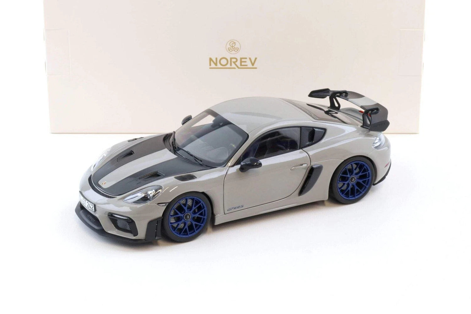 2023 Porsche 718 Cayman GT4 RS w/ Weissach Chalk (Crayon)