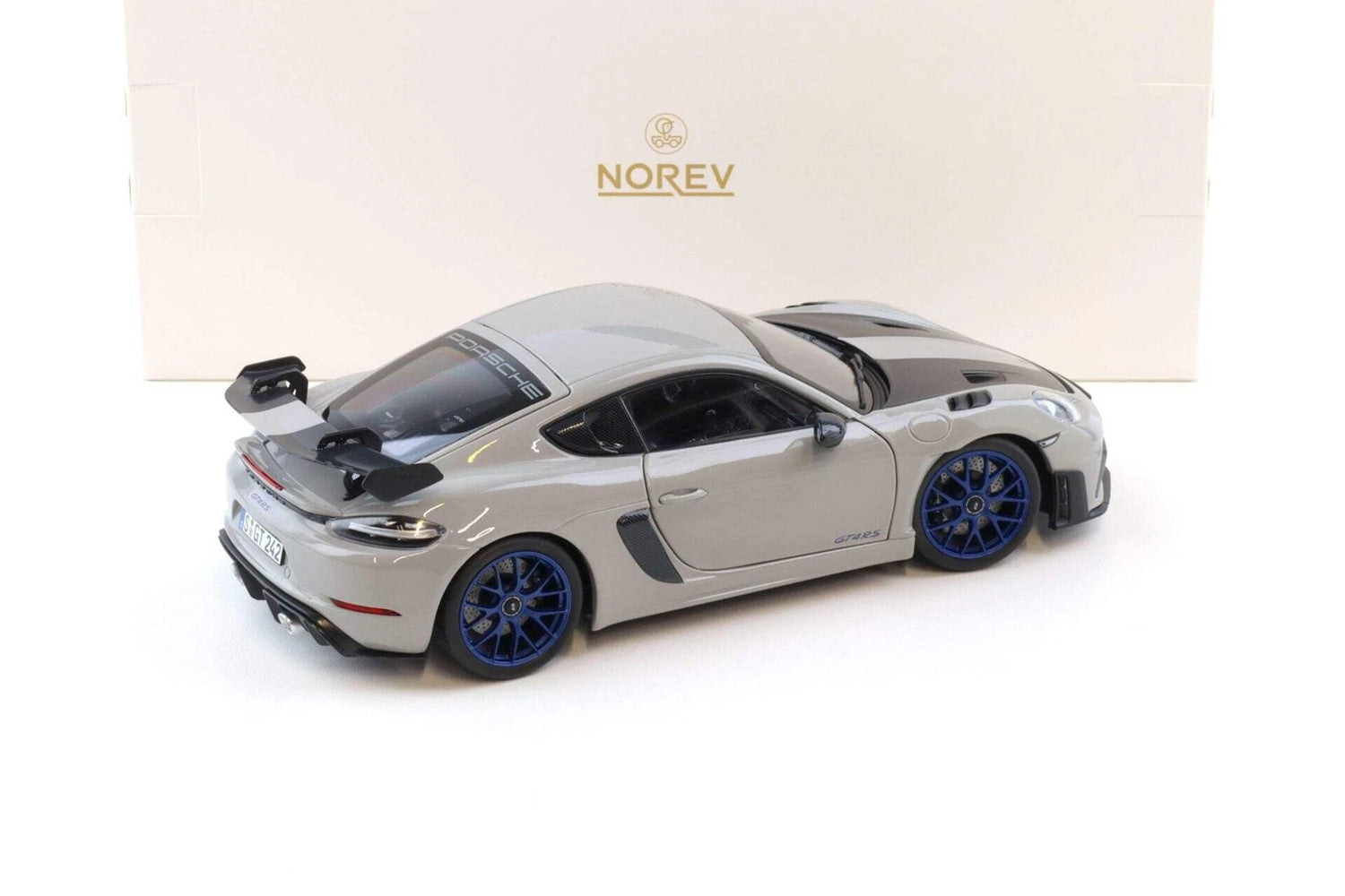 2023 Porsche 718 Cayman GT4 RS w/ Weissach Chalk (Crayon)