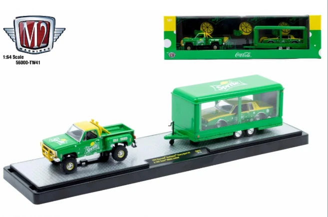 M2 Machines-Sprite - 1976 Chevrolet Scottsdale and Chevy Sport 4X4 (56000-TW41A)