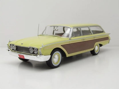 MCG 1/18"-1960 Ford LTD Country Squire Station Wagon Light Yellow