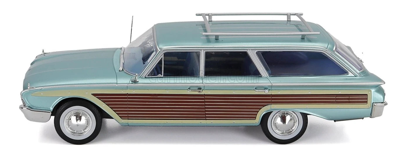 MCG 1/18"-1960 Ford LTD Country Squire Station Wagon Light Blue
