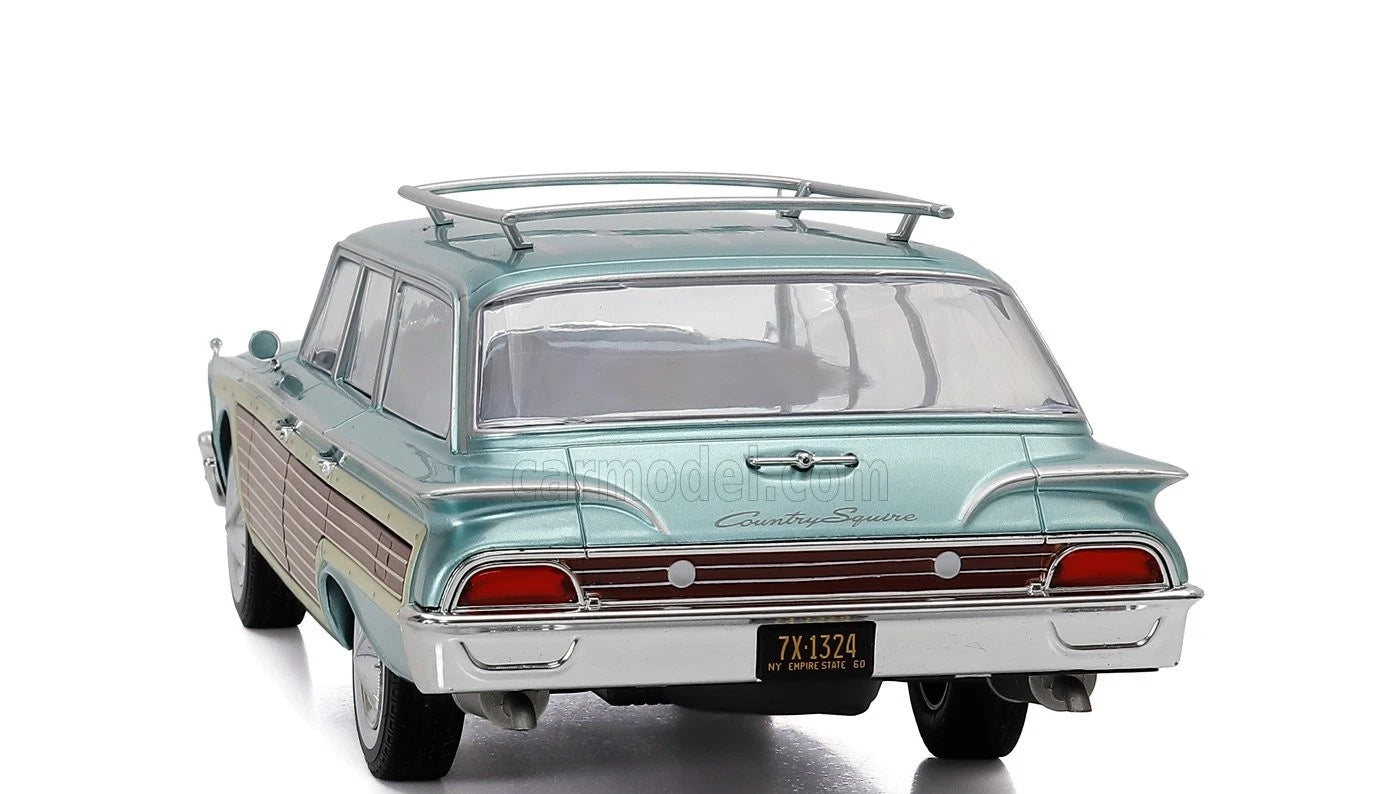 MCG 1/18"-1960 Ford LTD Country Squire Station Wagon Light Blue