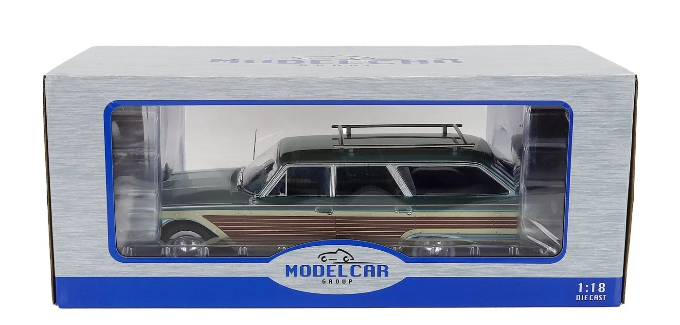 MCG 1/18"-1960 Ford LTD Country Squire Station Wagon Light Blue