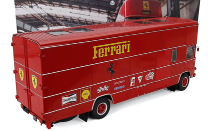 WERK 1/18-OM Fiat 150 Rolfo Scuderia Ferrari Race Auto Transporter