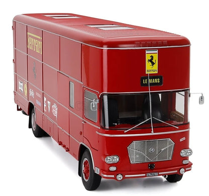 WERK 1/18-OM Fiat 150 Rolfo Scuderia Ferrari Race Auto Transporter