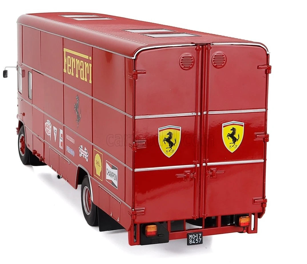 WERK 1/18-OM Fiat 150 Rolfo Scuderia Ferrari Race Auto Transporter