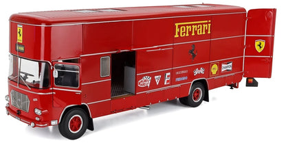 WERK 1/18-OM Fiat 150 Rolfo Scuderia Ferrari Race Auto Transporter