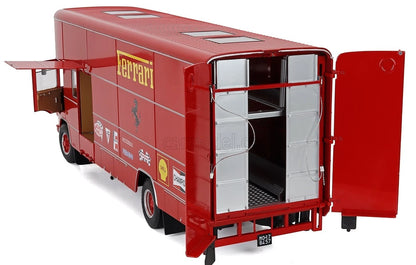 WERK 1/18-OM Fiat 150 Rolfo Scuderia Ferrari Race Auto Transporter