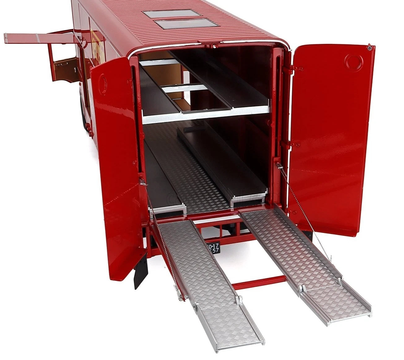 WERK 1/18-OM Fiat 150 Rolfo Scuderia Ferrari Race Auto Transporter