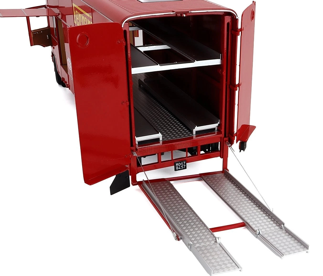 WERK 1/18-OM Fiat 150 Rolfo Scuderia Ferrari Race Auto Transporter