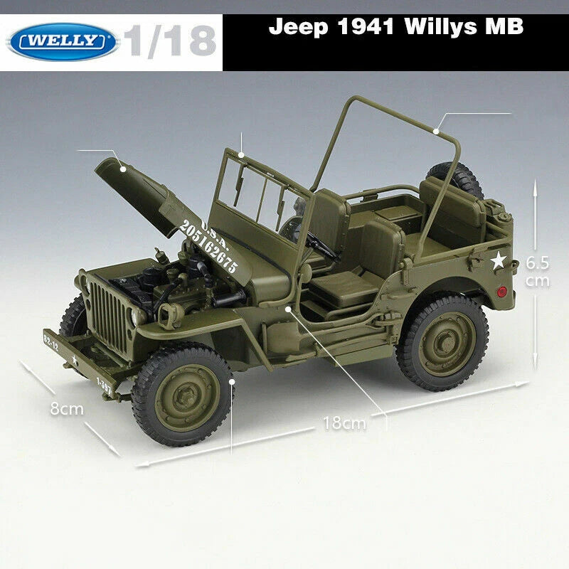 1941 JEEP WILLYS MB- USA ARMY