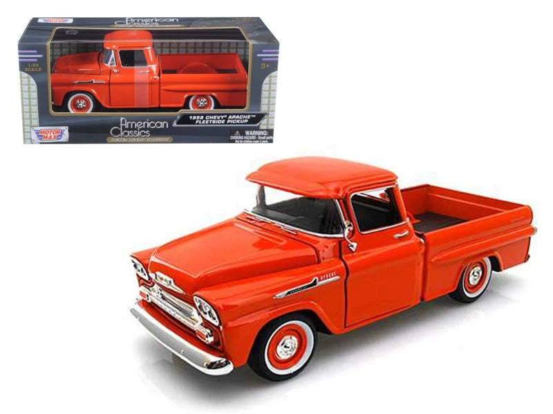 1958 Chevrolet Apache Fleetside Pickup – Orange