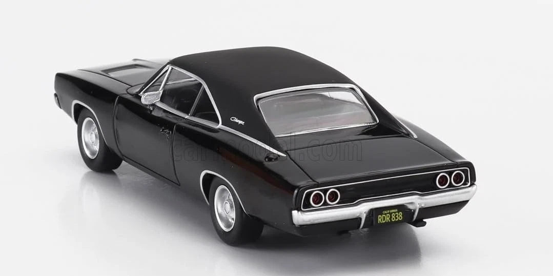 Norev 1:43-1969 Dodge Charger (Black)