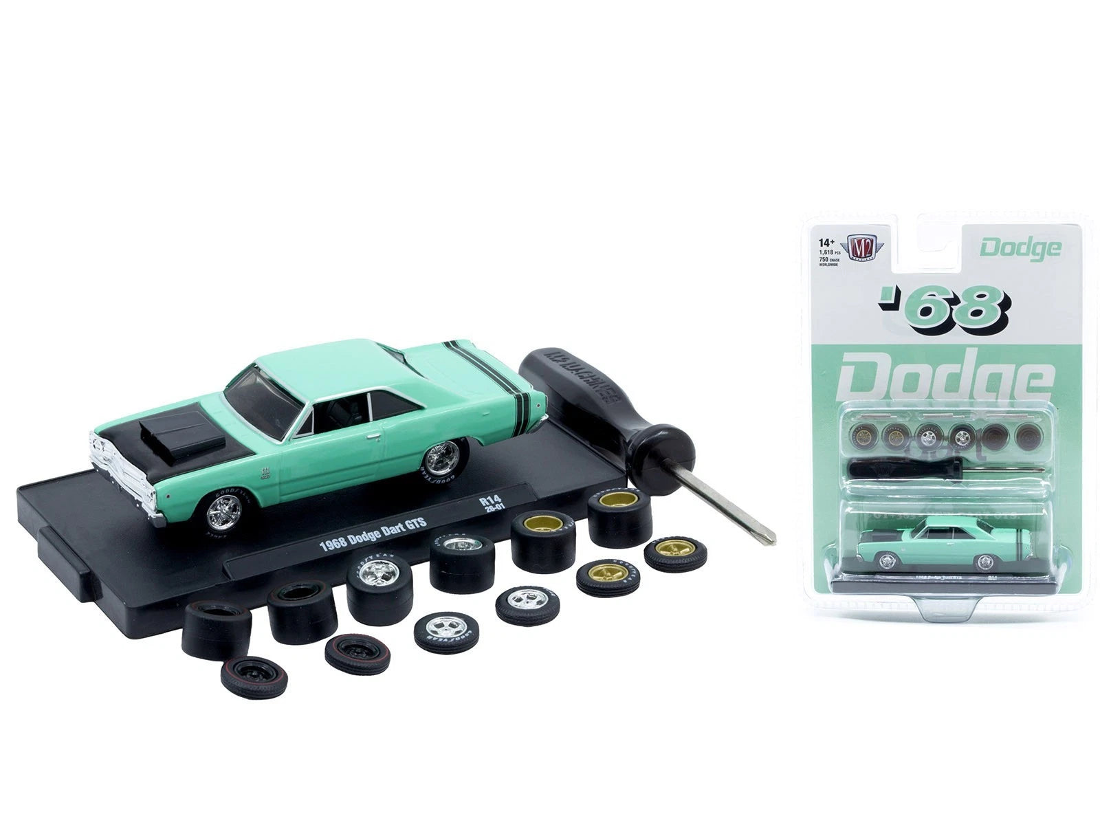 1968 Dodge Dart GTS (34001-1968-14-DODGE)  (Auto-Wheels-Release 14)
