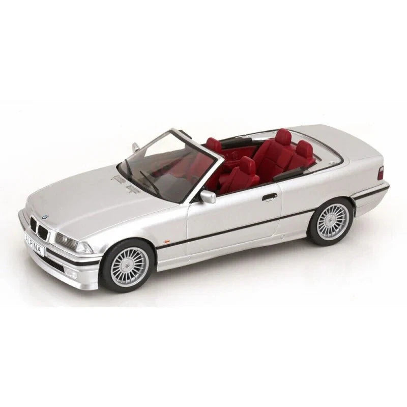 MCG 1/18"- BMW (E36) Alpina B3 3.2 Cabriolet 1996 — Argent MCG18322