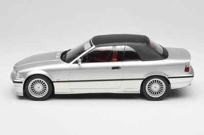 MCG 1/18"- BMW (E36) Alpina B3 3.2 Cabriolet 1996 — Argent MCG18322