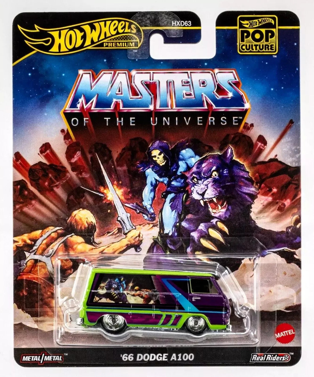 1966 Dodge A100, Hot Wheels 2025 Premium - Pop Culture (JBL69)