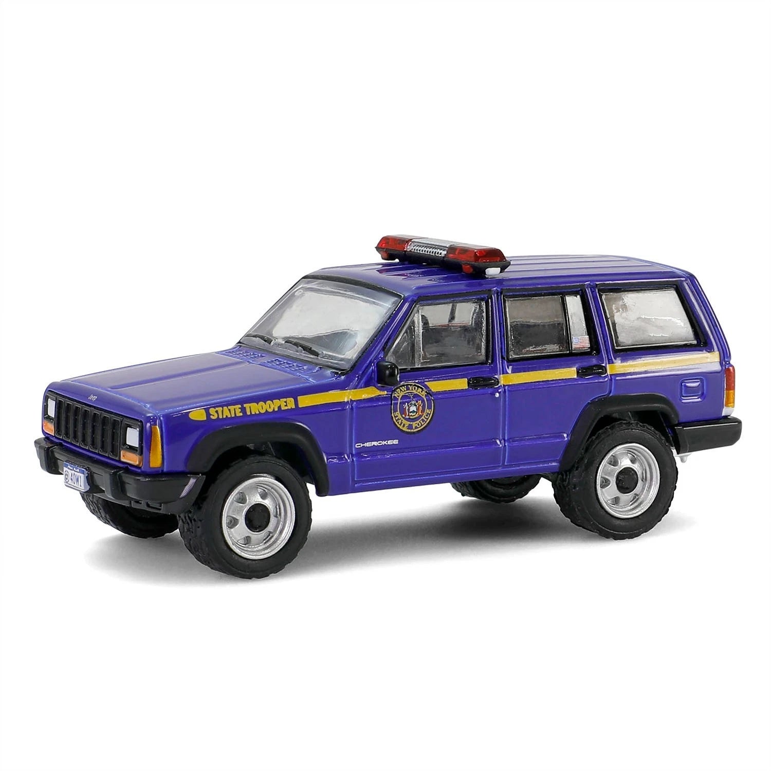 New York State Police - 2001 Jeep Cherokee with Small Cargo Trailer GL32315-B