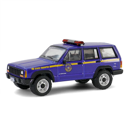 New York State Police - 2001 Jeep Cherokee with Small Cargo Trailer GL32315-B
