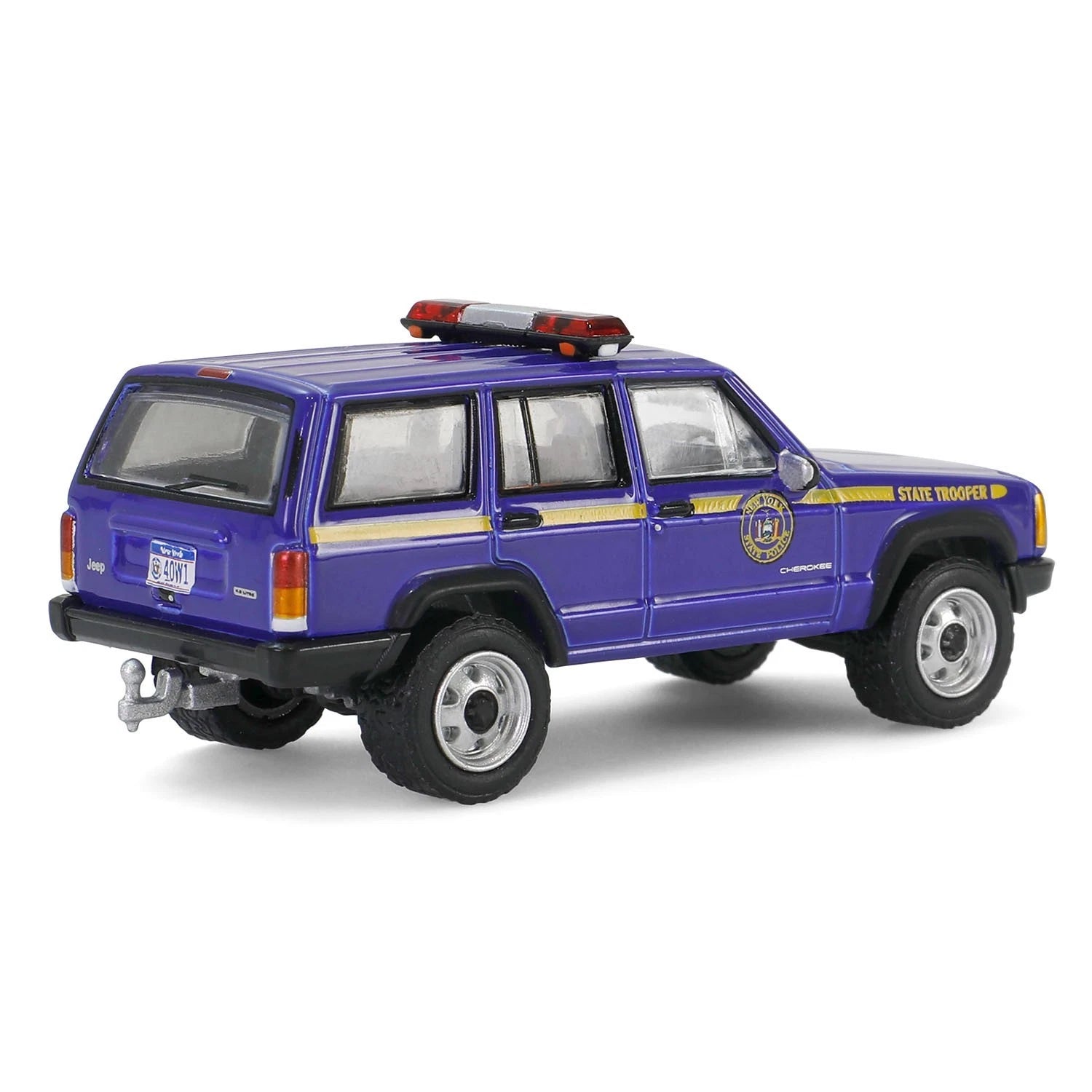 New York State Police - 2001 Jeep Cherokee with Small Cargo Trailer GL32315-B