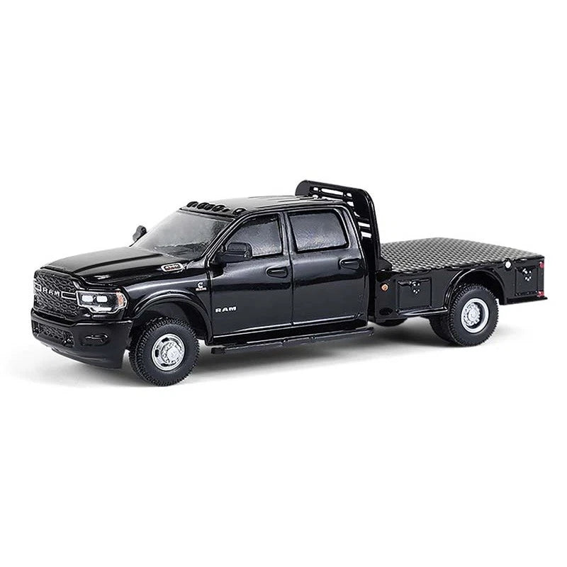2023 Ram 3500 Dually Flatbed Pickup Truck in Black GL46160-F