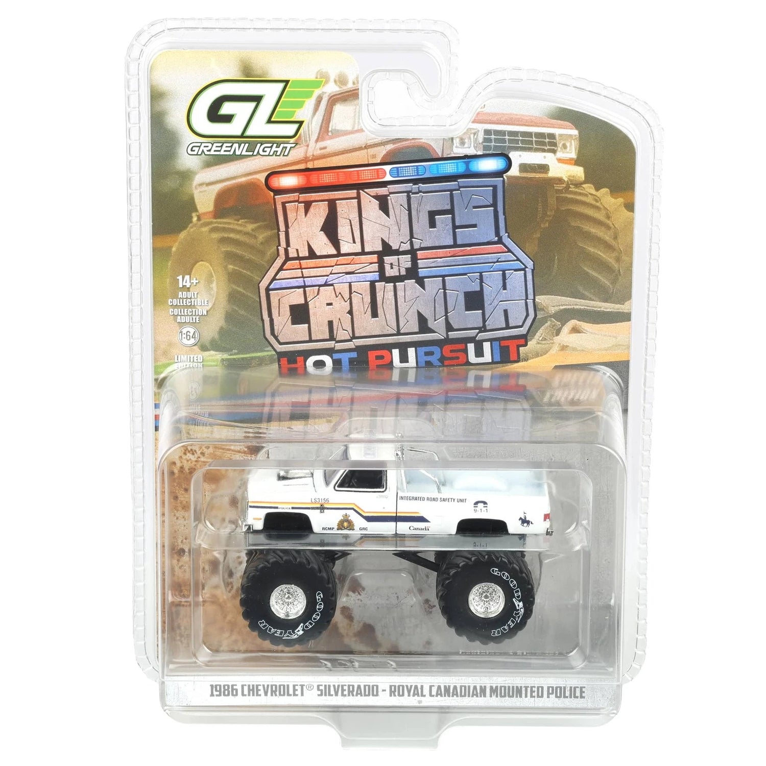 Royal Mounted Canadian Police - 1986 Chevrolet Silverado Monster Truck GL49170-D
