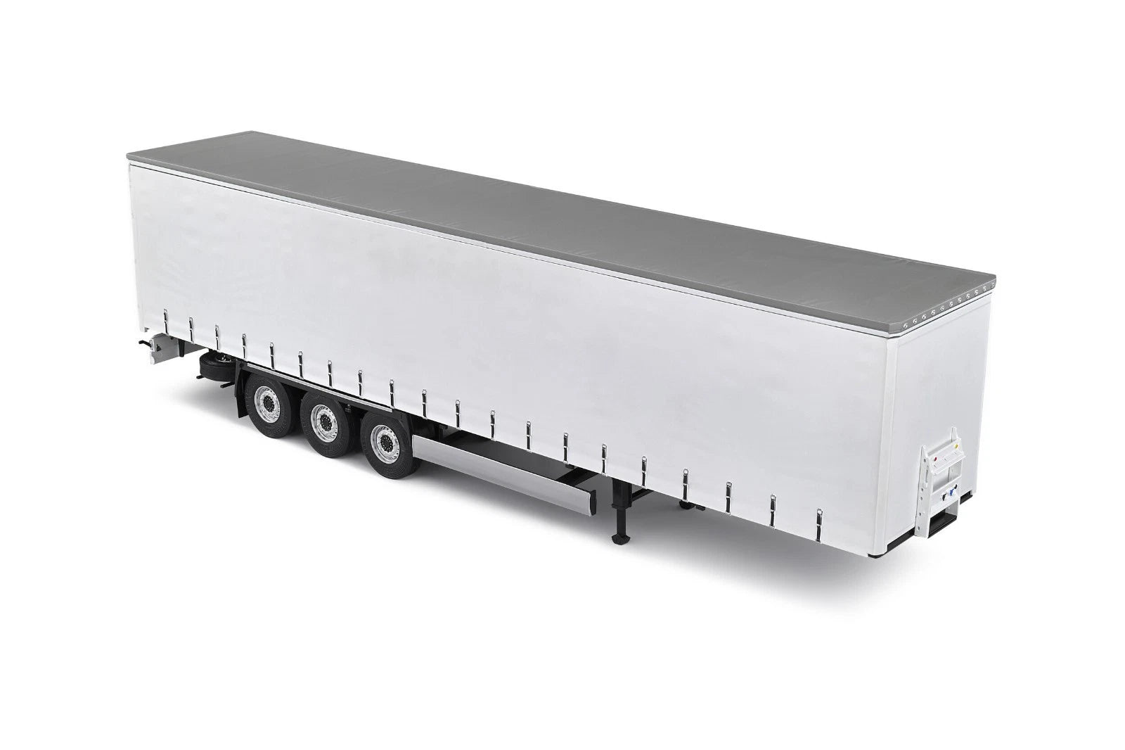 SOLIDO  1/24 - Semi Canvas Trailer (White)-Remorque Bachée (Blanc) S2400502