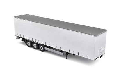 SOLIDO  1/24 - Semi Canvas Trailer (White)-Remorque Bachée (Blanc) S2400502