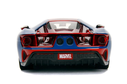 2017 Ford GT with Spider-Man Figure