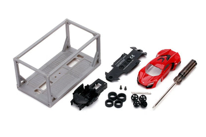 JADA 1:55 FAST &amp; FURIOUS BUILD N COLLECT LYKAN HPERSPORT