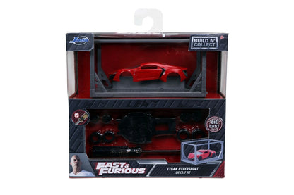 JADA 1:55 FAST &amp; FURIOUS BUILD N COLLECT LYKAN HPERSPORT