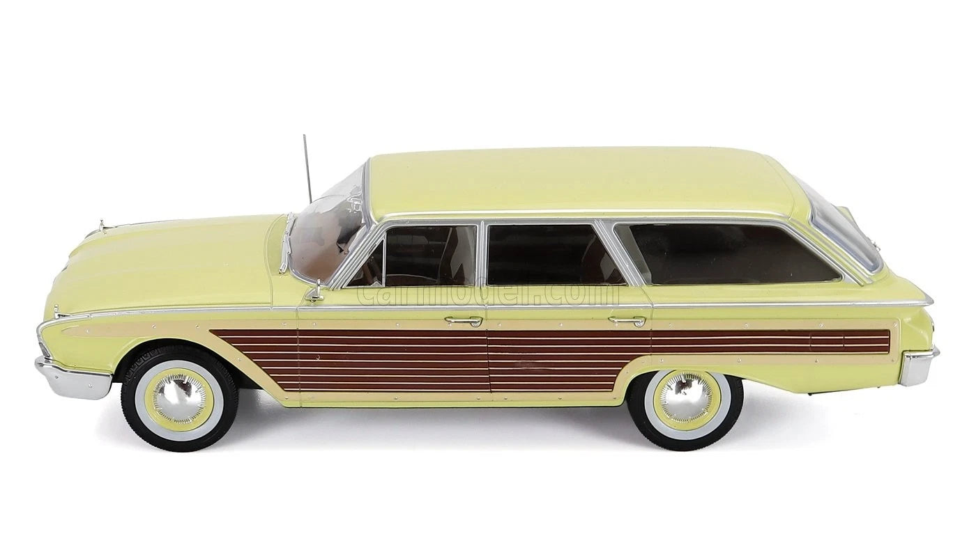 MCG 1/18"-1960 Ford LTD Country Squire Station Wagon Light Yellow