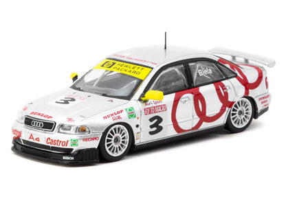 TARMAC WORKS HOBBY64 1/64-Audi A4 Quattro Macau Guia Race 1996 Winner Frank Biela T64-077-96MGP03