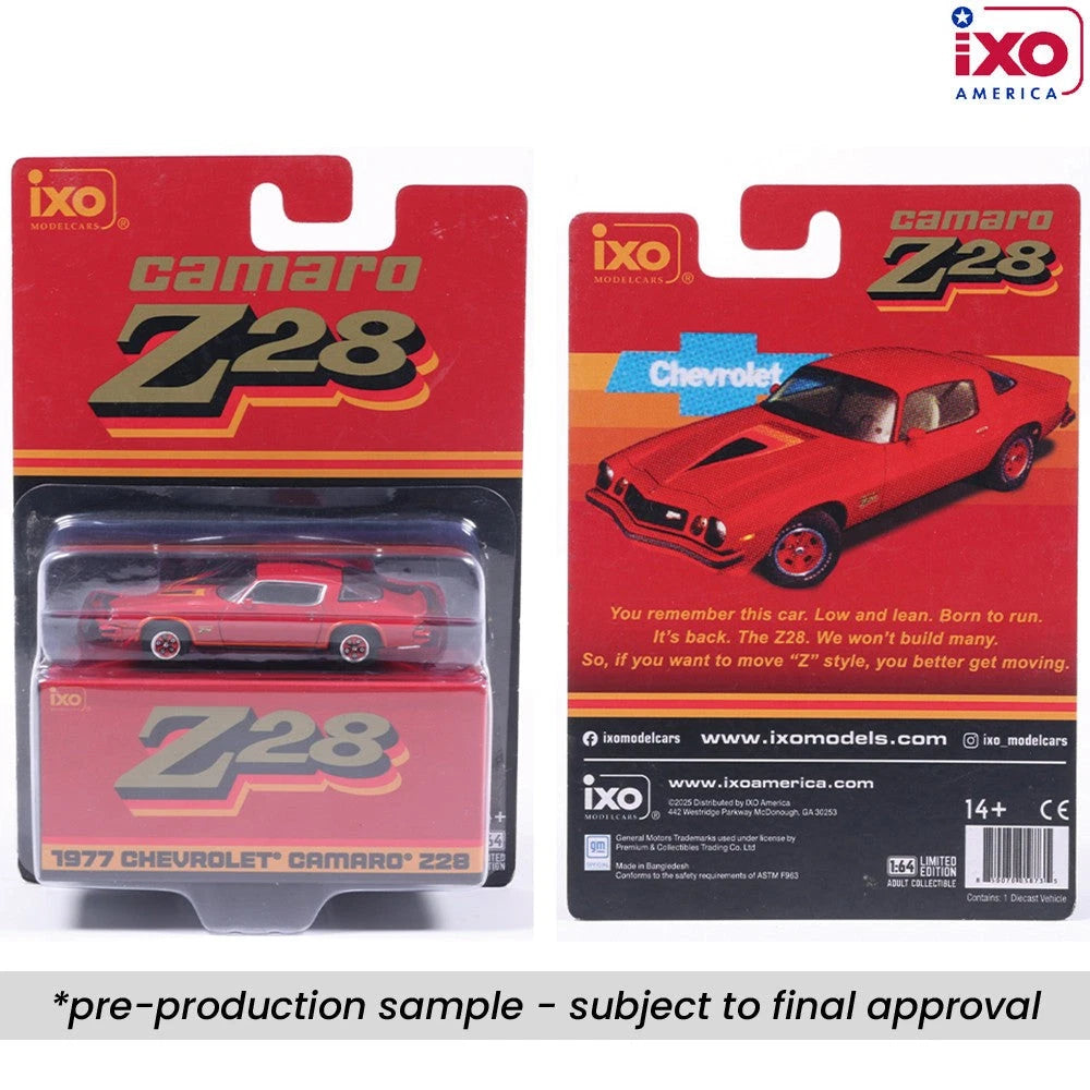 1977 Chevrolet Camaro Z28 - Light Red (1:64)