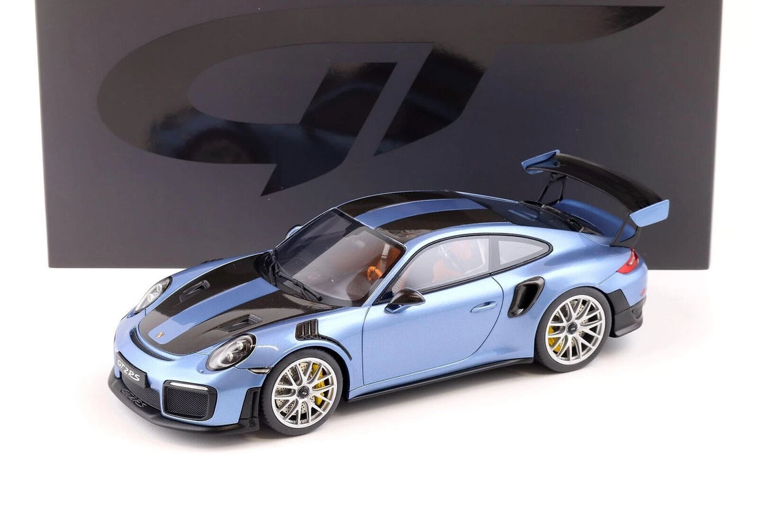 GT Spirit 1:18 Porsche 911 (991.2) GT2 RS 2021 – Bleu Gemini – GT429