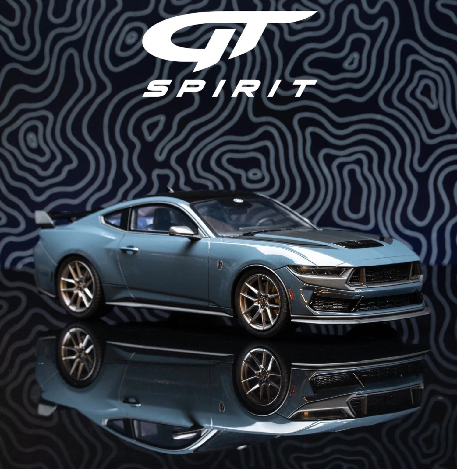 Ford Mustang Dark Horse (S650) (Vapor Blue Metallic)